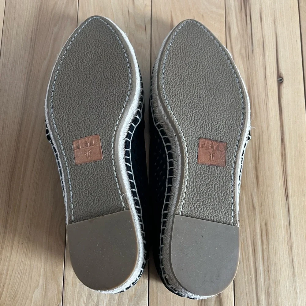 FRYE Lee A Line Perforated Espadrilles Women’s Slip on Shoes Size 8.5